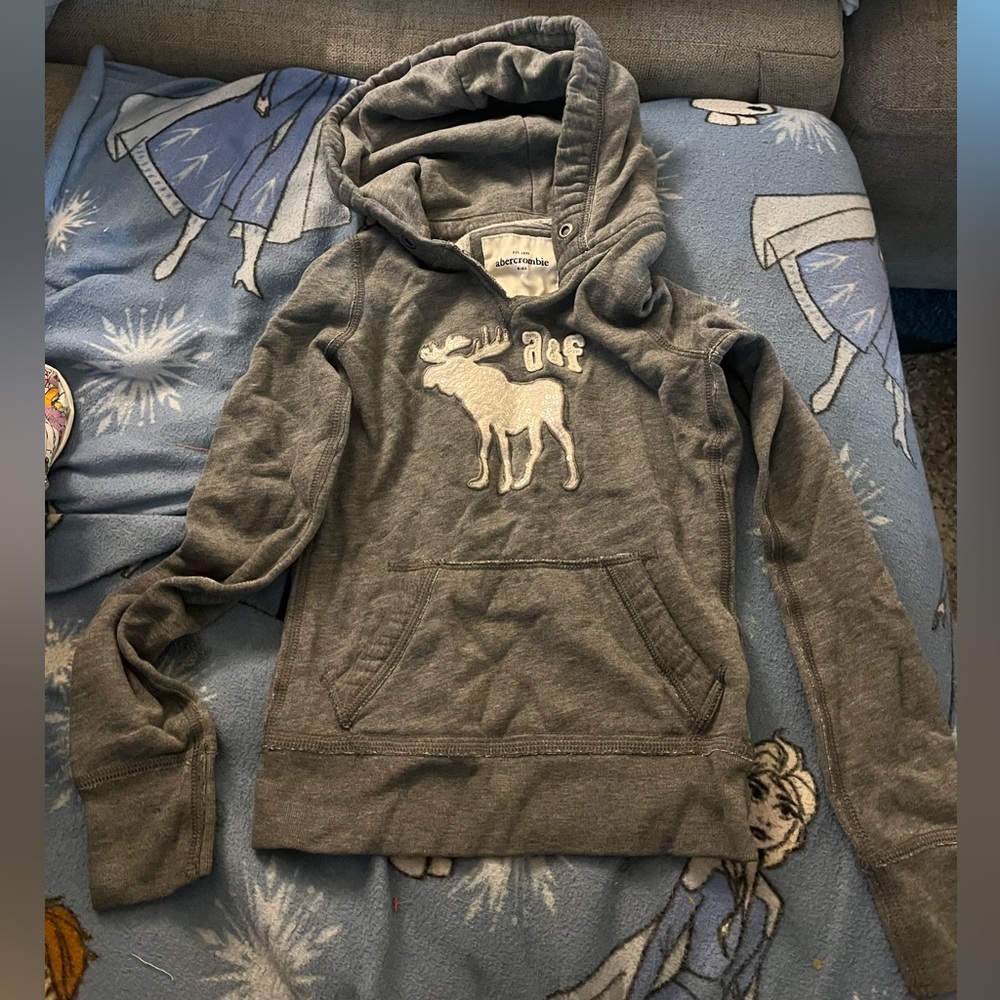 Abercrombie & Fitch Charcoal Hoodie